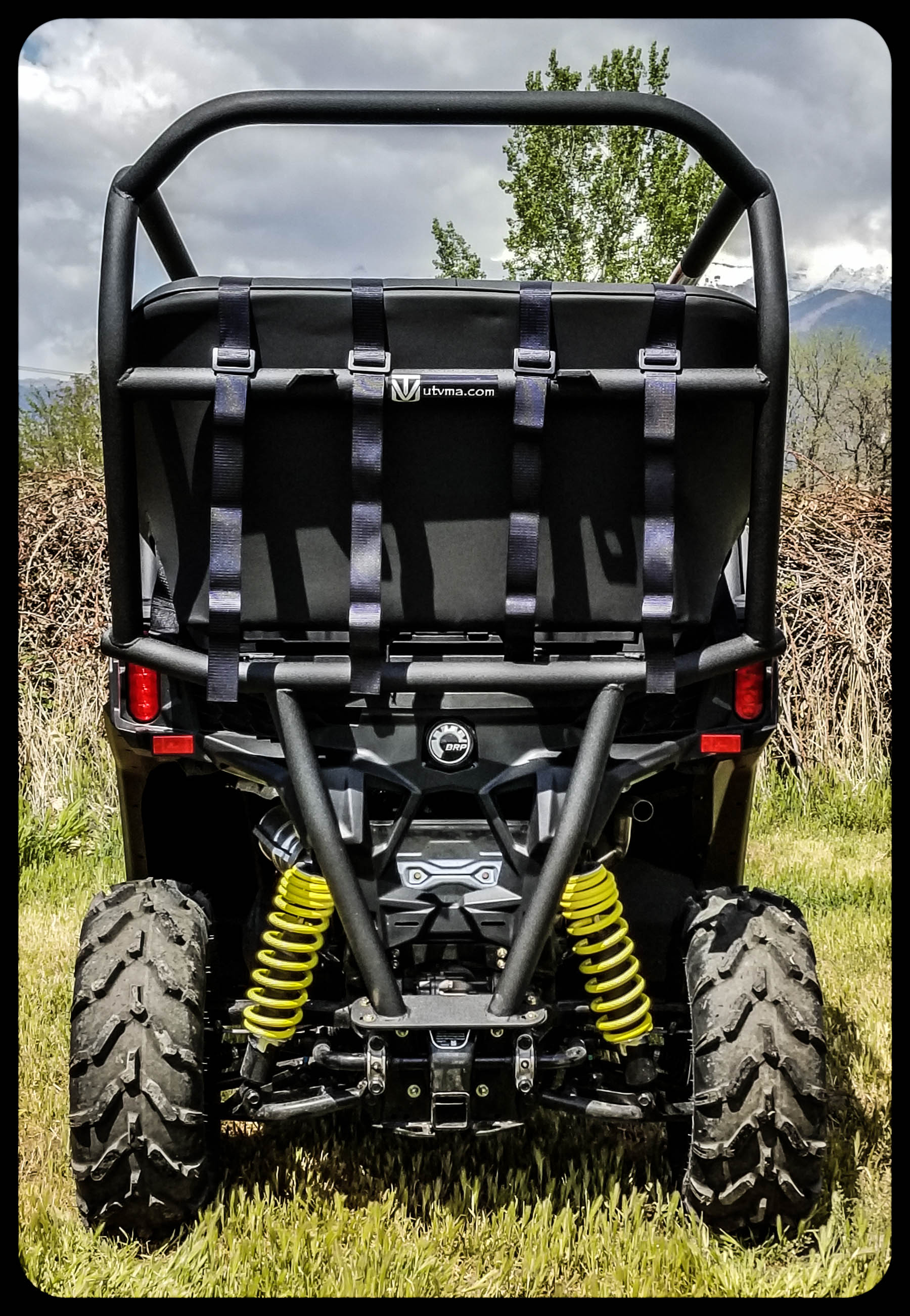 Maverick Trail Backseat and Roll Cage kits (2018+) - Backseat and Roll Cage