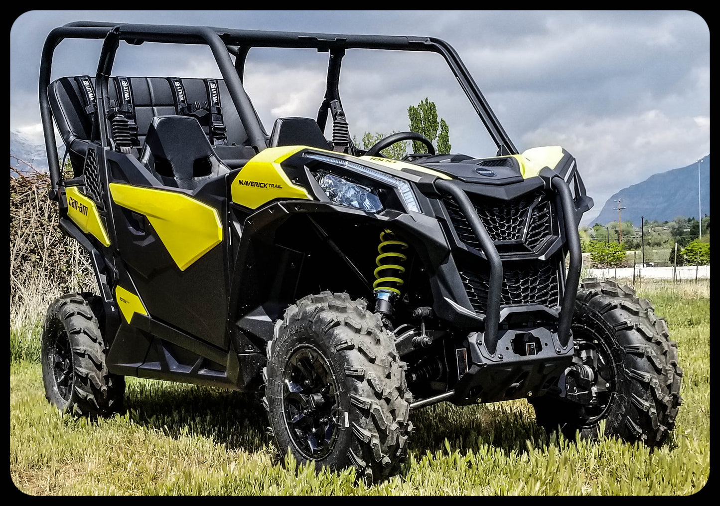 Maverick Trail Backseat and Roll Cage kits (2018+) - Backseat and Roll Cage