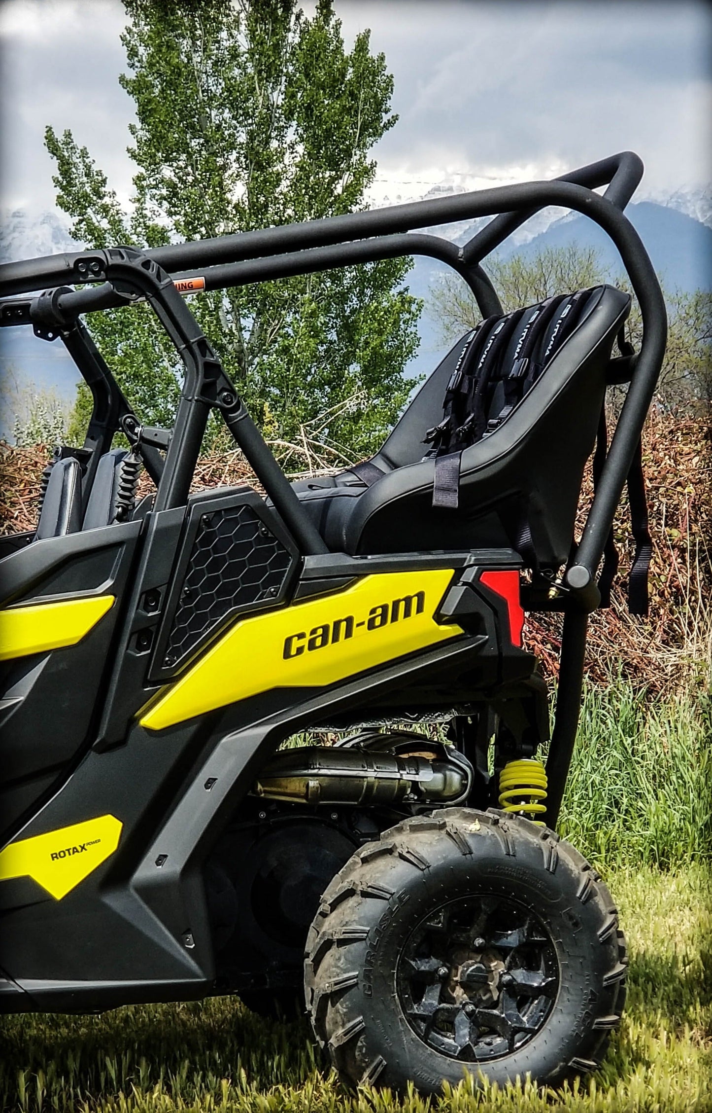 Maverick Trail Backseat and Roll Cage kits (2018+) - Backseat and Roll Cage