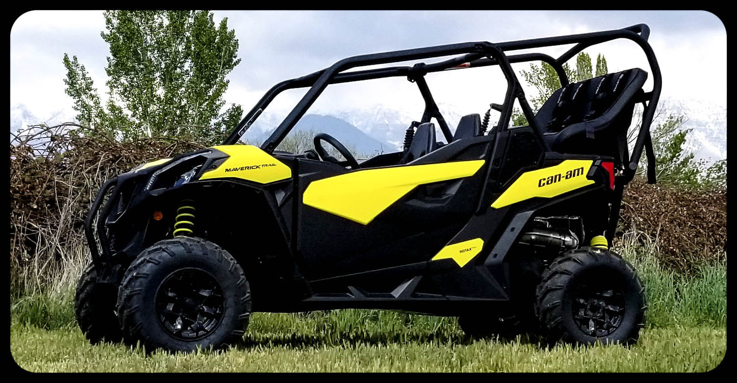 Maverick Trail Backseat and Roll Cage kits (2018+) - Backseat and Roll Cage