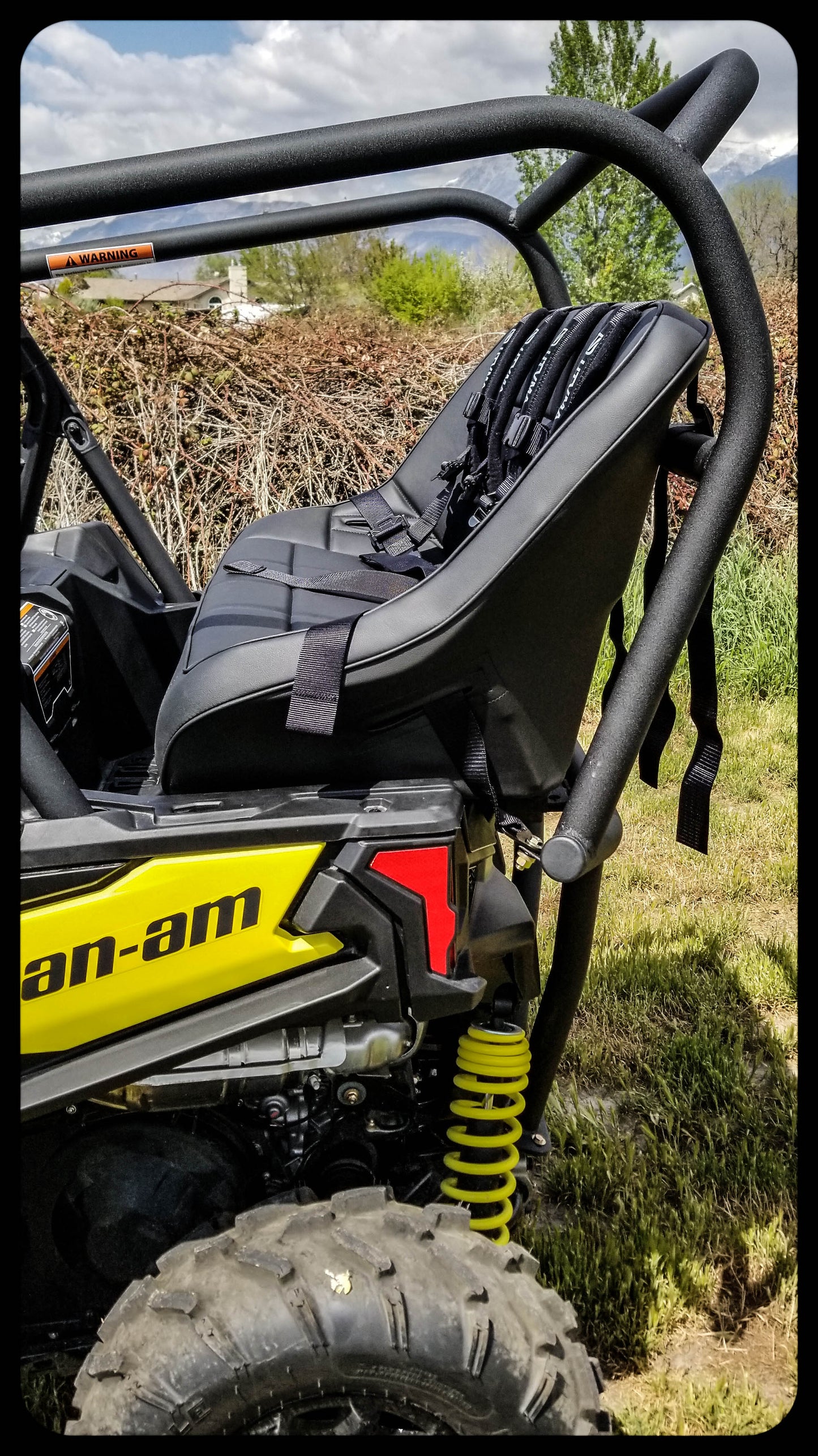 Maverick Trail Backseat and Roll Cage kits (2018+) - Backseat and Roll Cage