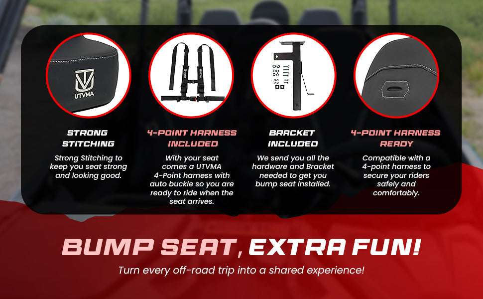 Maverick Trail Bump Seat (2018+) - Bump Seat