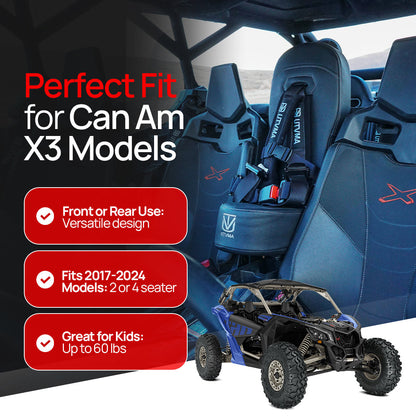 Maverick X3 and X3 Max Front/Rear Bump Seat (2017+) - Bump Seat