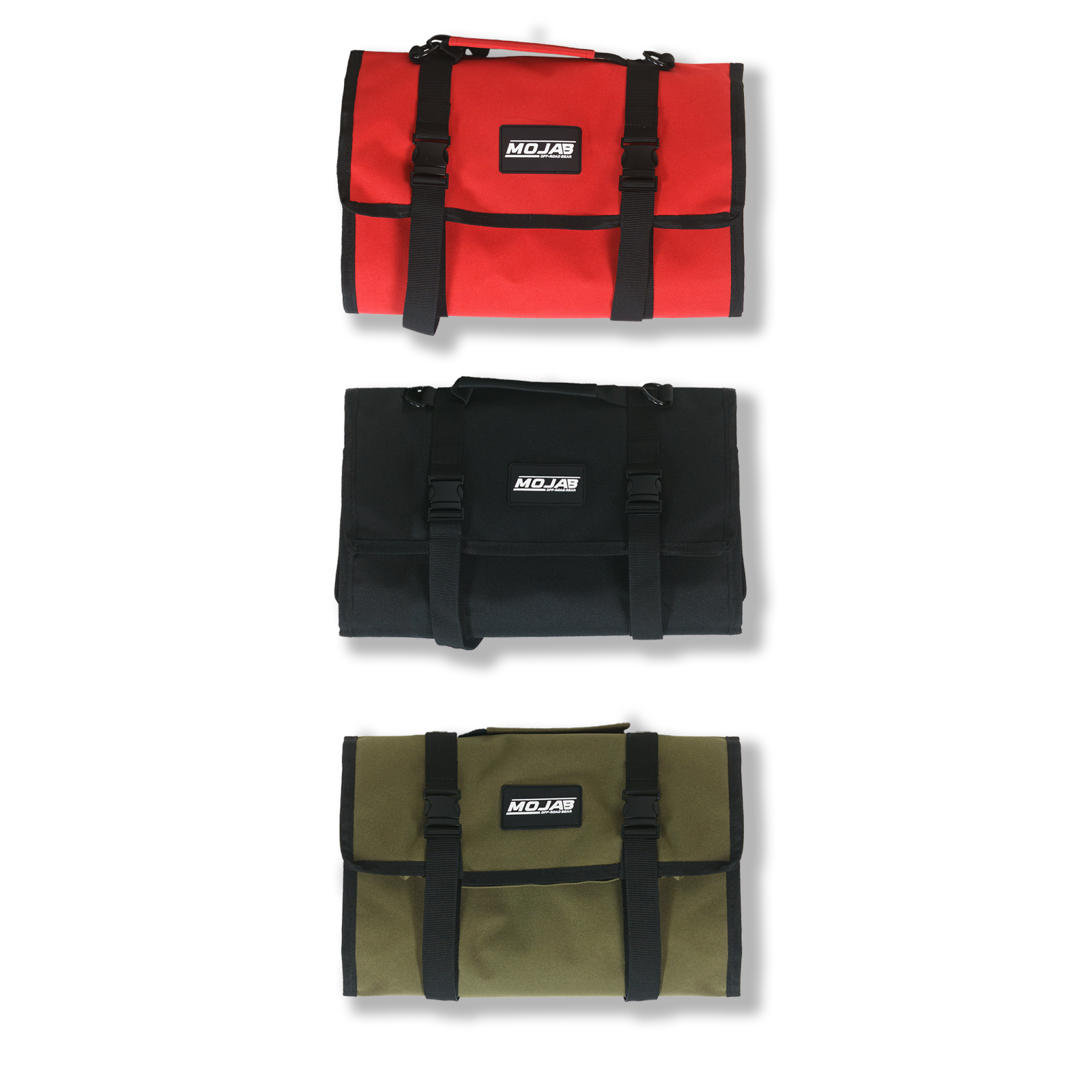 Medium Canvas Tool organizer bag with removeable pouches - Trail bags