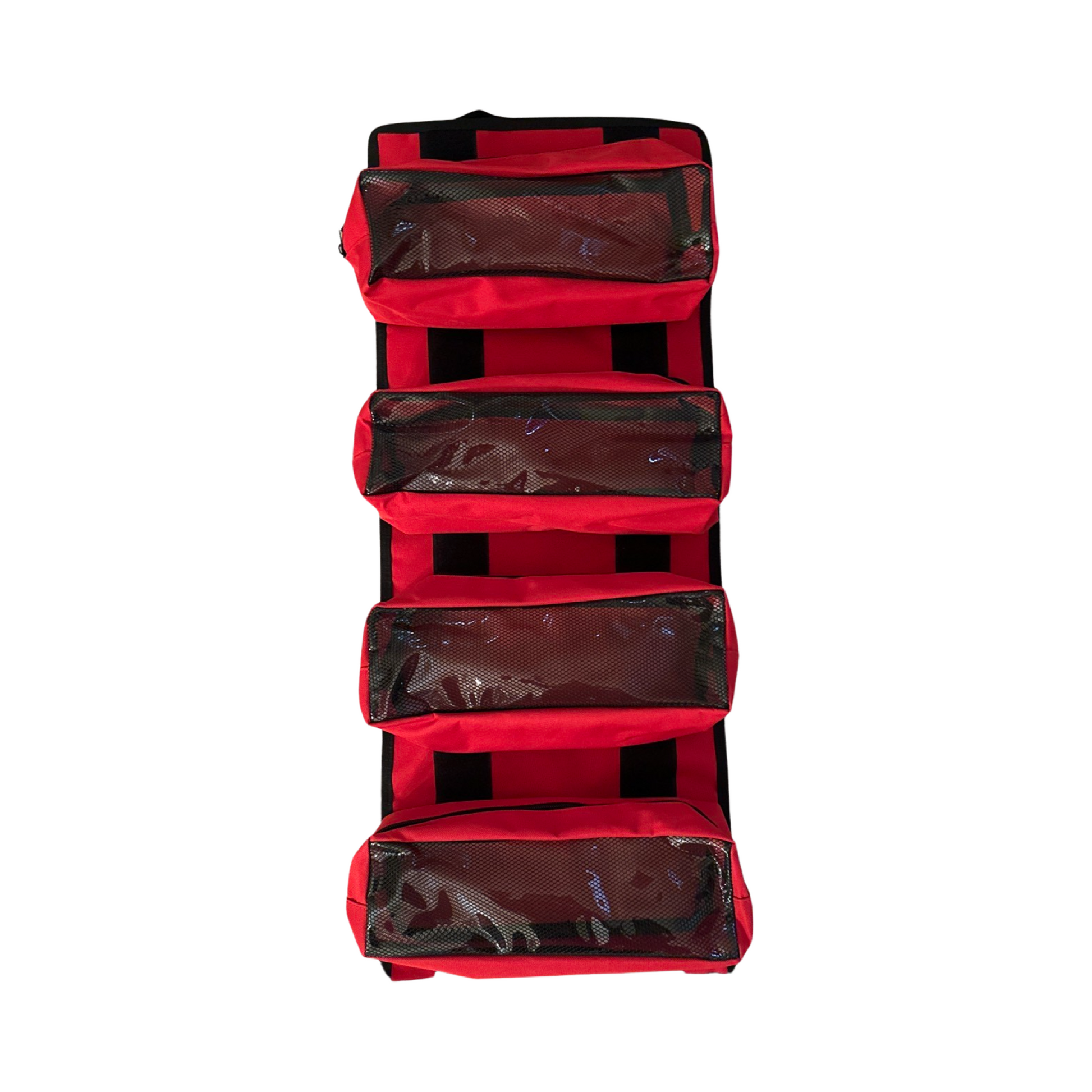 Medium Canvas Tool organizer bag with removeable pouches - Trail bags