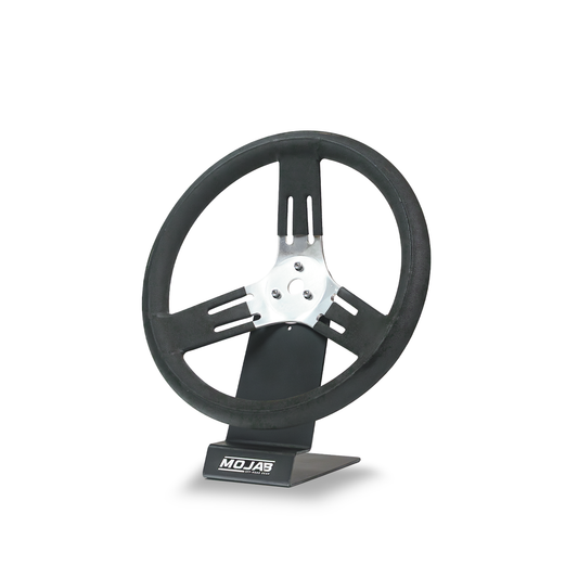 MOJAB 13’’ Aluminum Steering Wheel – 3-Bolt Pattern (Extended coating spokes) - Steering Wheel