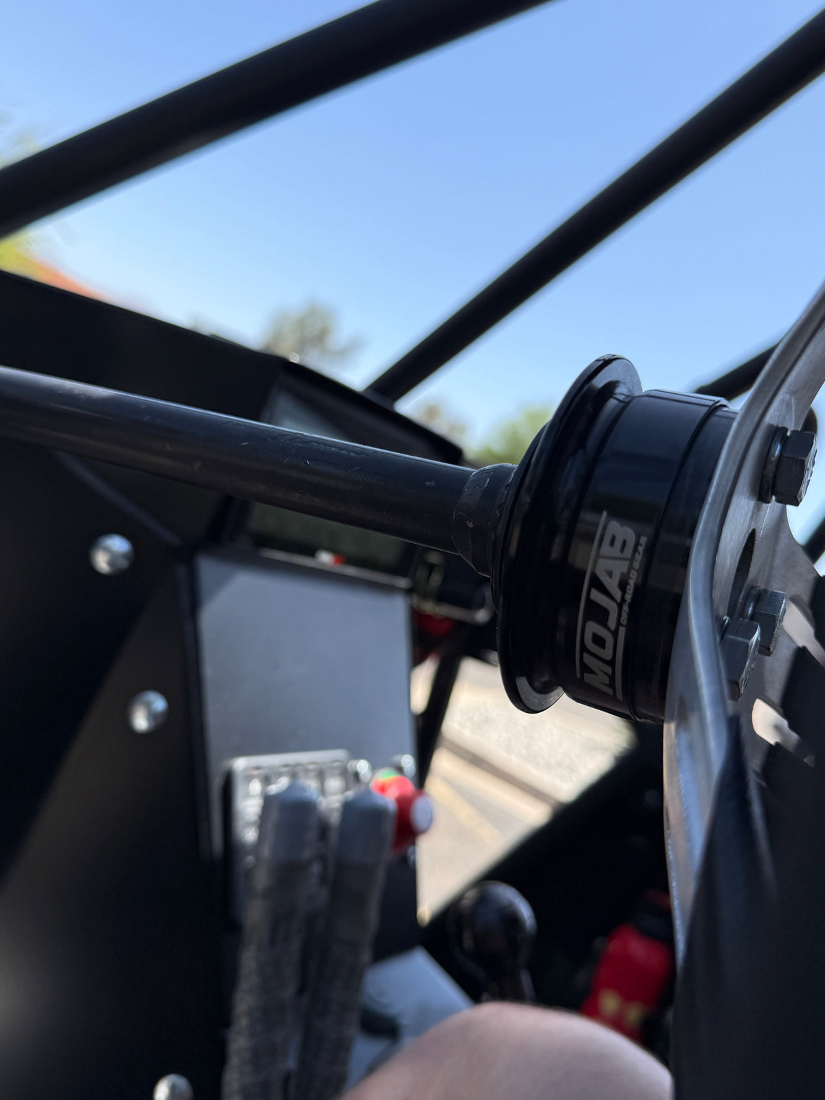 MOJAB 13’’ Aluminum Steering Wheel – 3-Bolt Pattern - Extended coating spokes - Steering Wheel