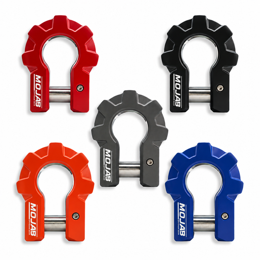 MOJAB 3/4’’ Aluminum D-Shackle set-9 Ton - Shackle