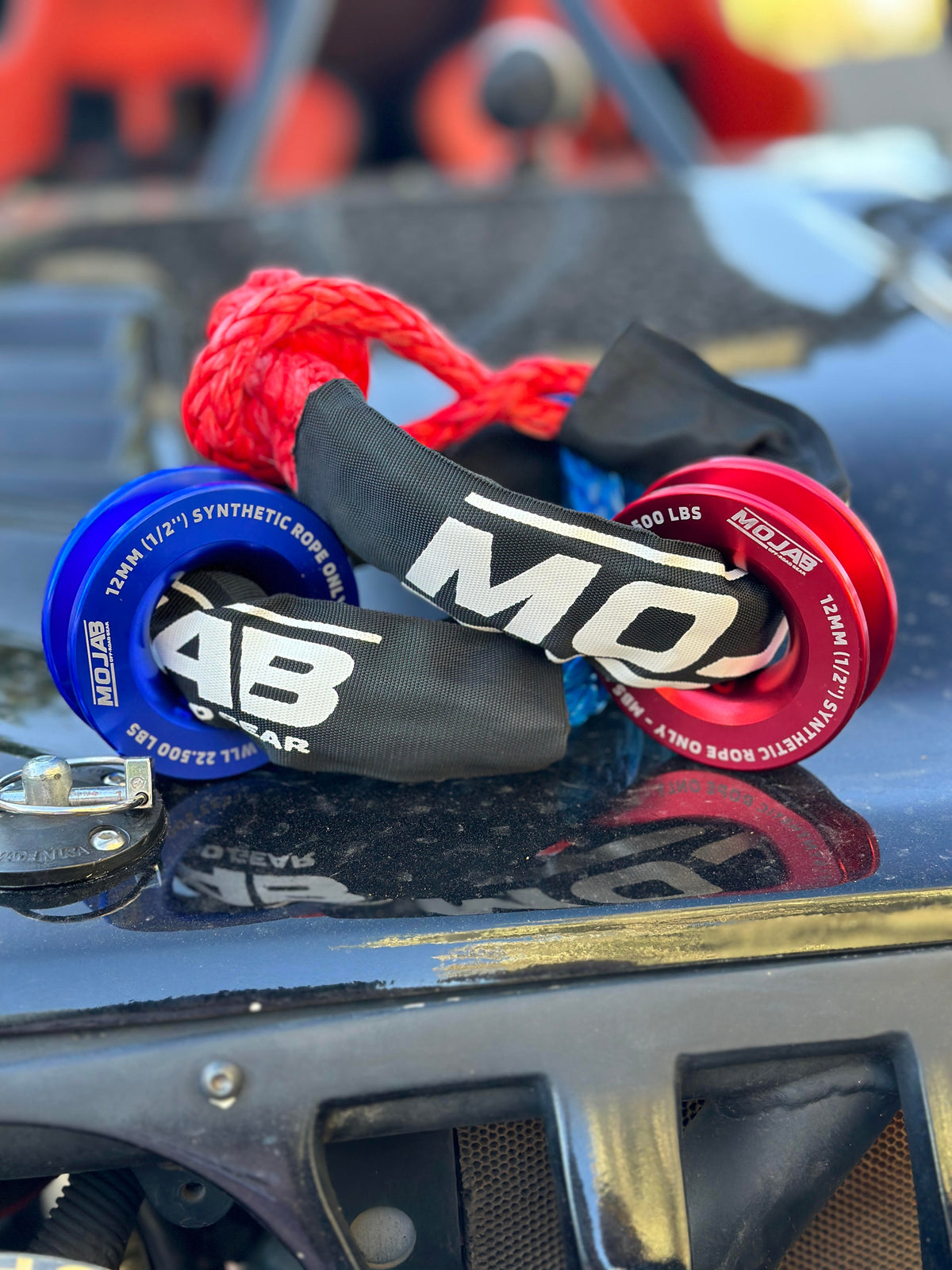 MOJAB 3.8’’ Aluminum Snatch Ring - Snatch ring