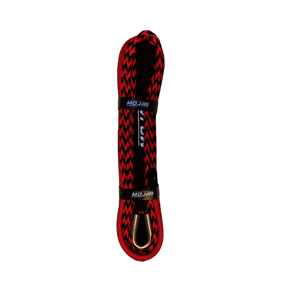 MOJAB 3/8” x 62’ Synthetic Winch Line-Red/Black - Winch