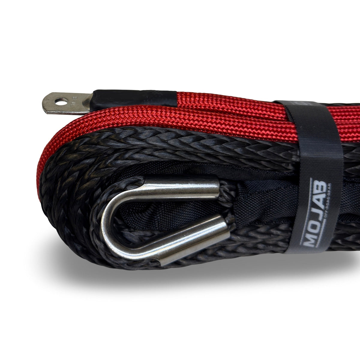 MOJAB 7/16” X 85’ Synthetic Winch Line - Towing