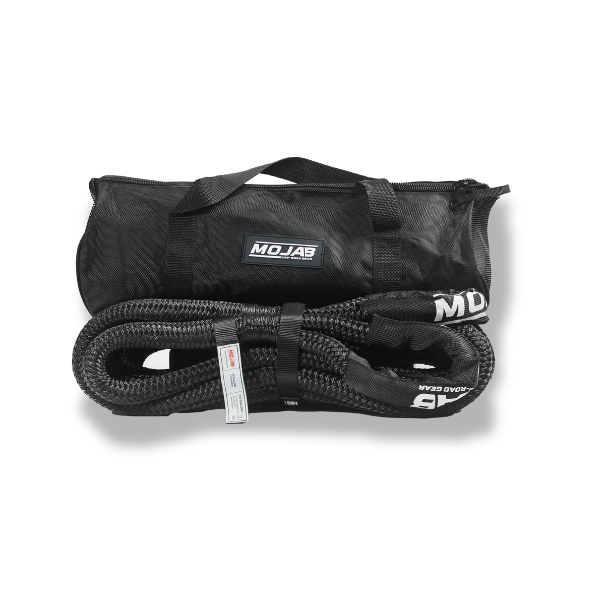 MOJAB 7/8’’ x 30’ Kinetic Recovery Rope - Black - Kinetic rope