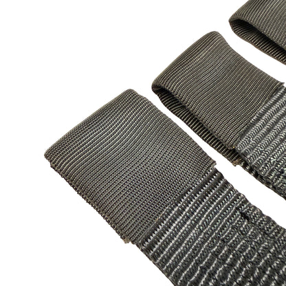 MOJAB LassoLock Heavy-Duty Tire Tie Down Kit – 2” × 12’ (Set of 4) - Tie Downs