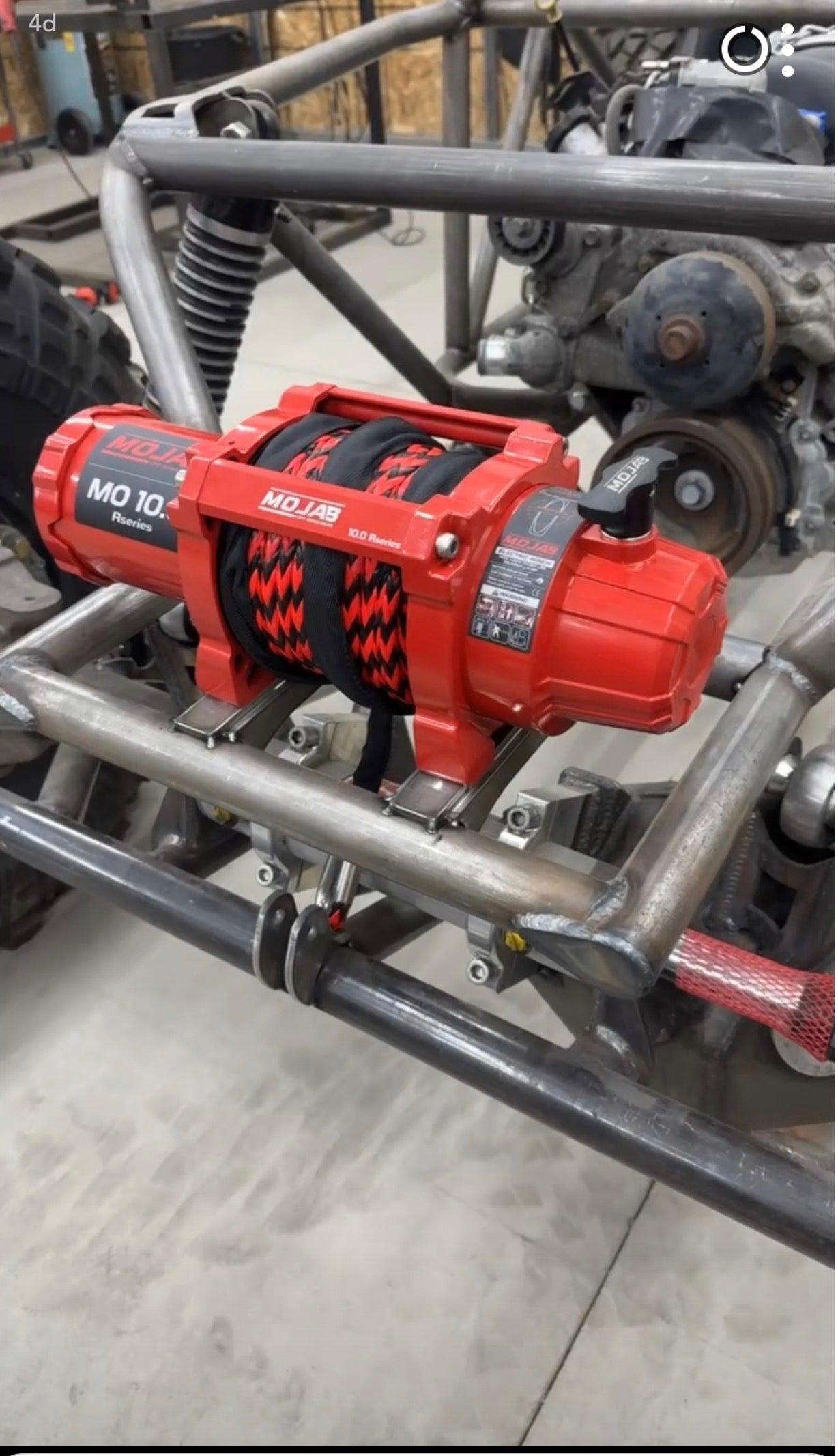 MOJAB MO10.0 R-Series 10,000 lb Off-Road Winch - Winch