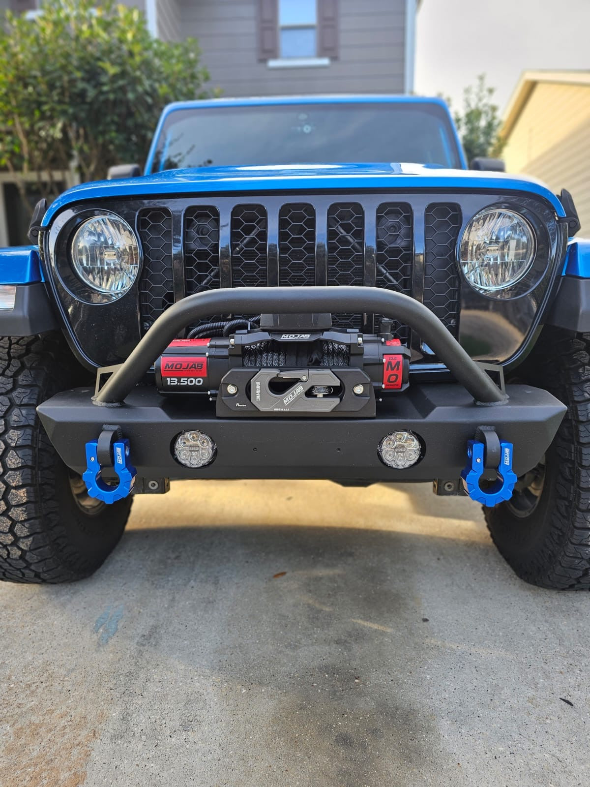 MOJAB MO13.5 Series 13,500 lb Electric Winch - Electric winch