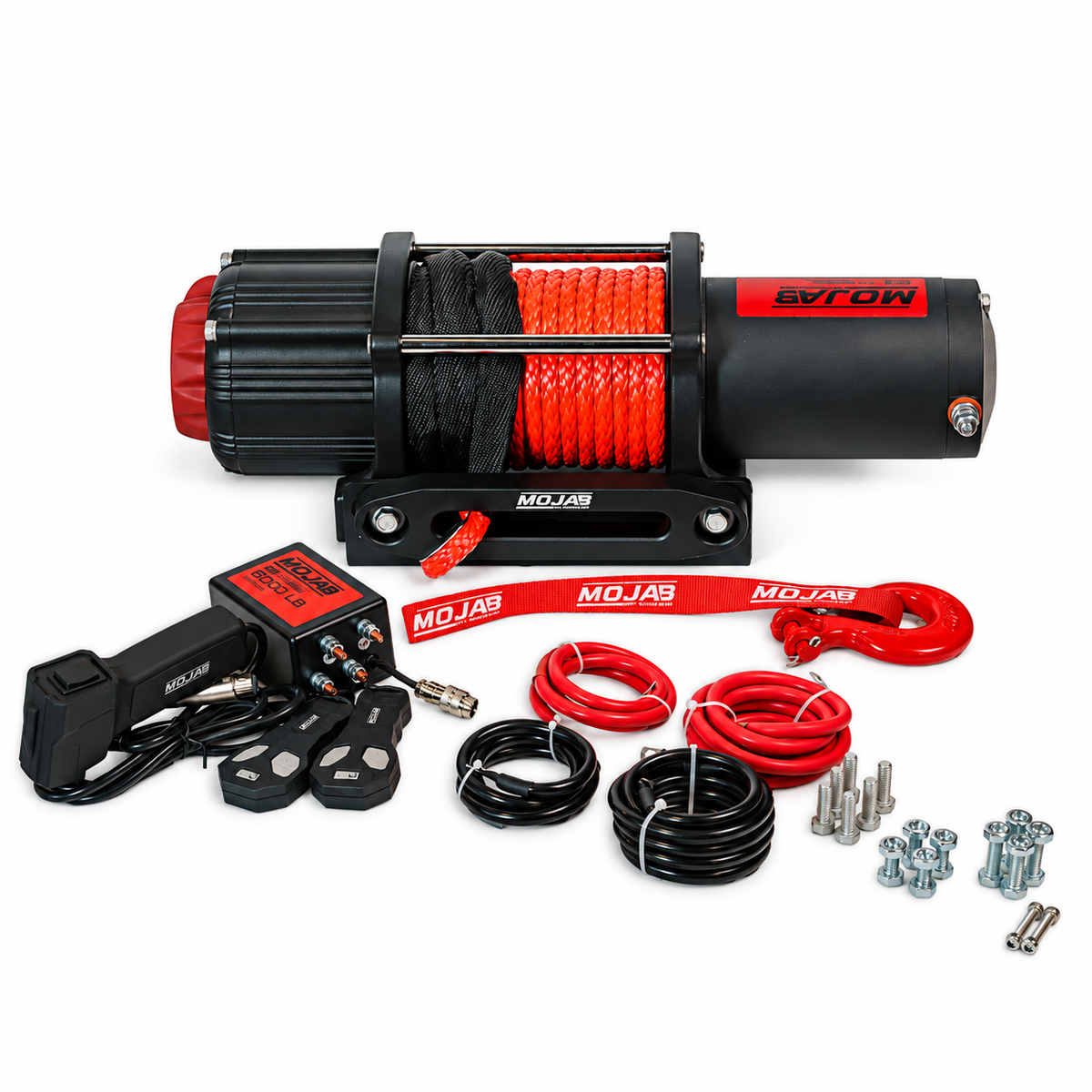 MOJAB MO6.0 Series 6,000 lb Electric Winch - Winch