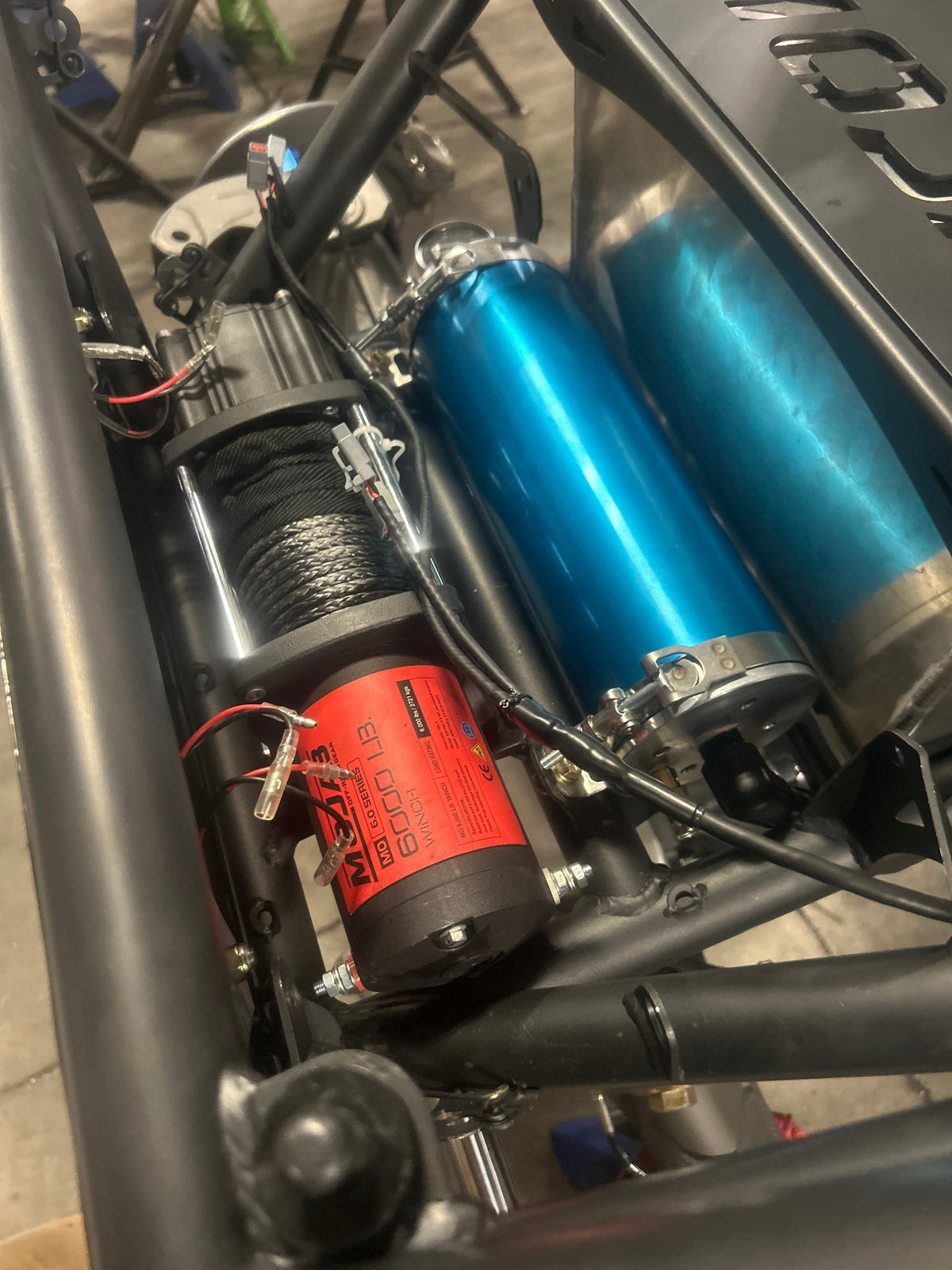 MOJAB MO6.0 Series 6,000 lb Electric Winch - Winch
