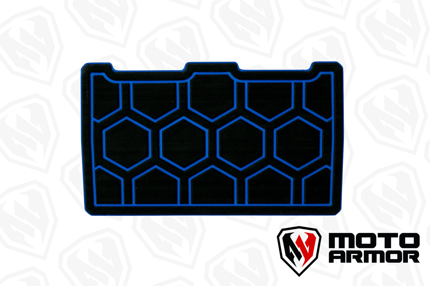Moto Armor 2025+ Pro XP 4/Pro S4/Pro R4 Interior Door Liner Set - Black with Blue Lines / Self Installed - Doors