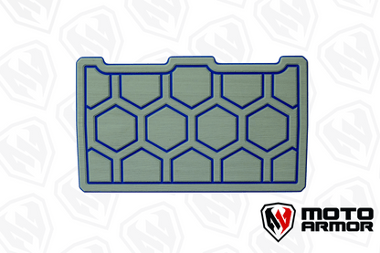 Moto Armor 2025+ Pro XP 4/Pro S4/Pro R4 Interior Door Liner Set - Light Gray with Blue Lines / Self Installed - Doors
