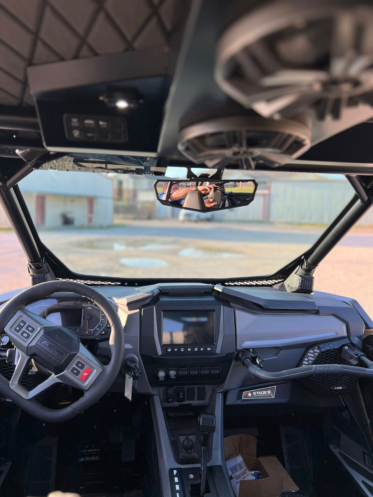 Moto Armor ABF Fabrication 2025+ Pro Series Full Glass Windshield - Glass Front Windshield