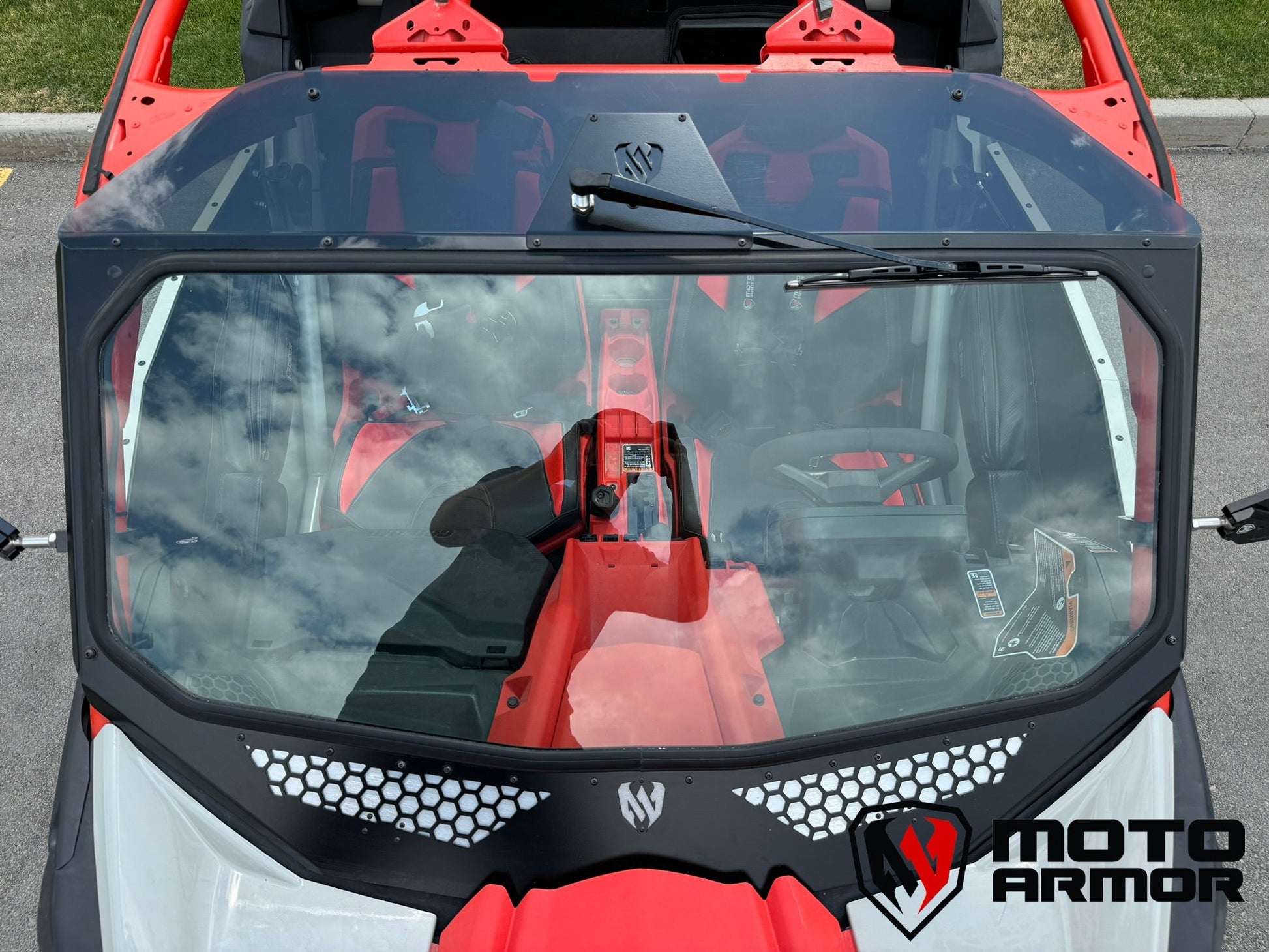 Moto Armor Maverick X3 Electric Wiper Kit (Dual Speed) - Windshield Wiper
