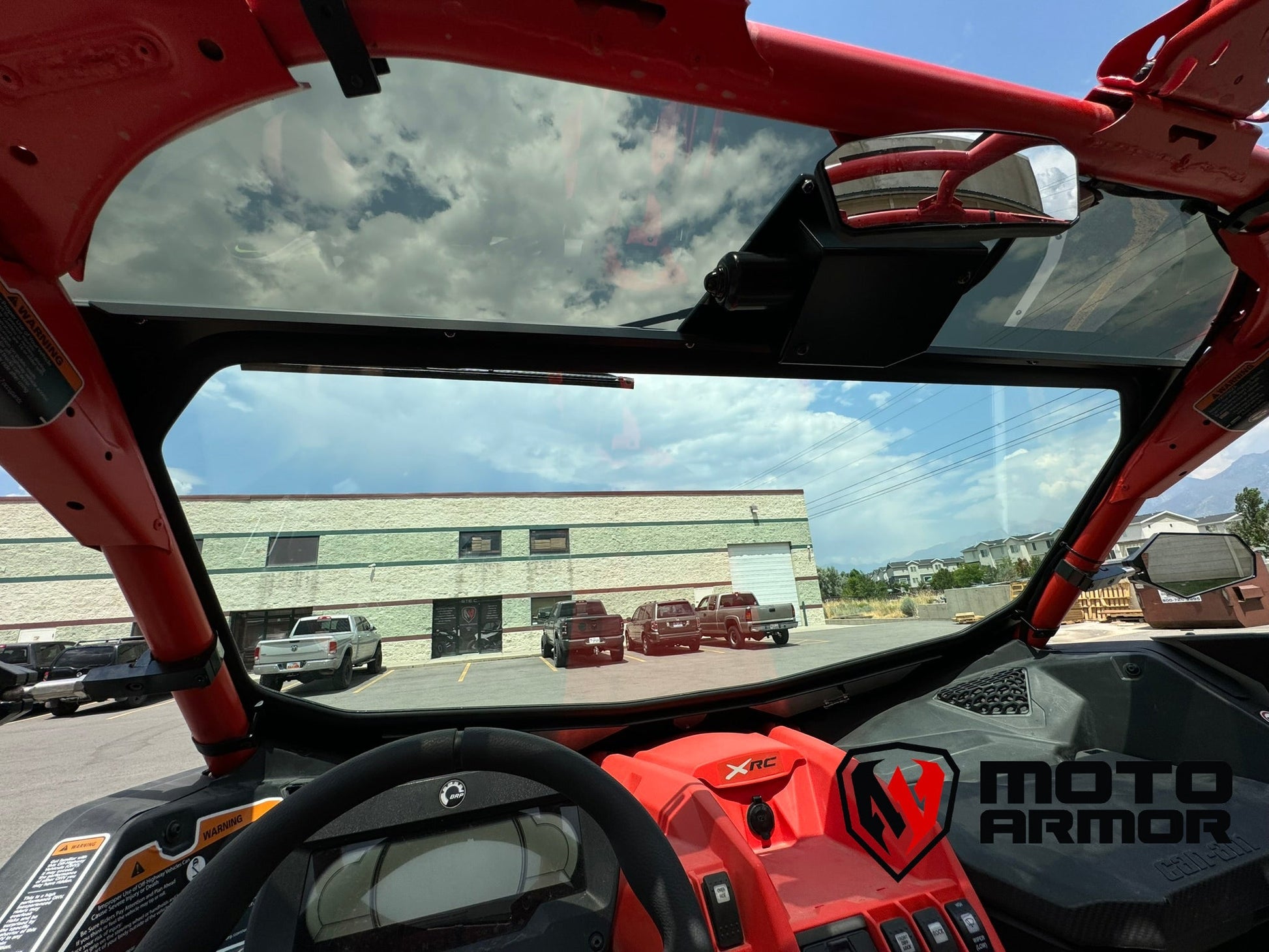 Moto Armor Maverick X3 Electric Wiper Kit (Dual Speed) - Windshield Wiper