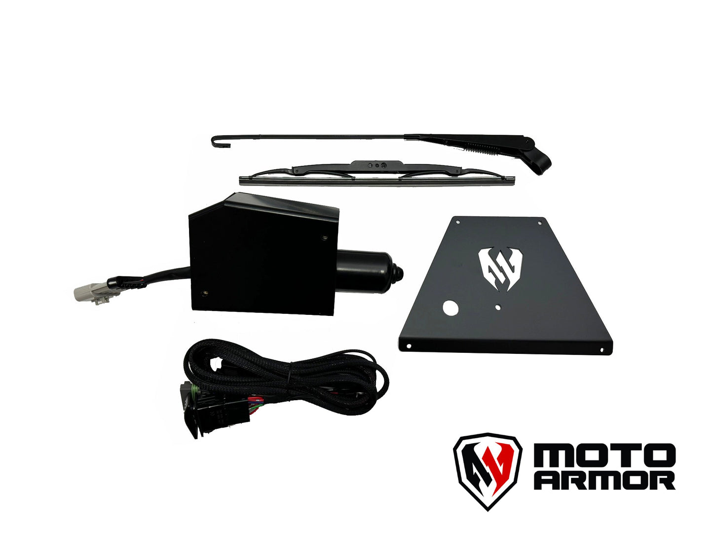 Moto Armor Maverick X3 Electric Wiper Kit (Dual Speed) - Windshield Wiper