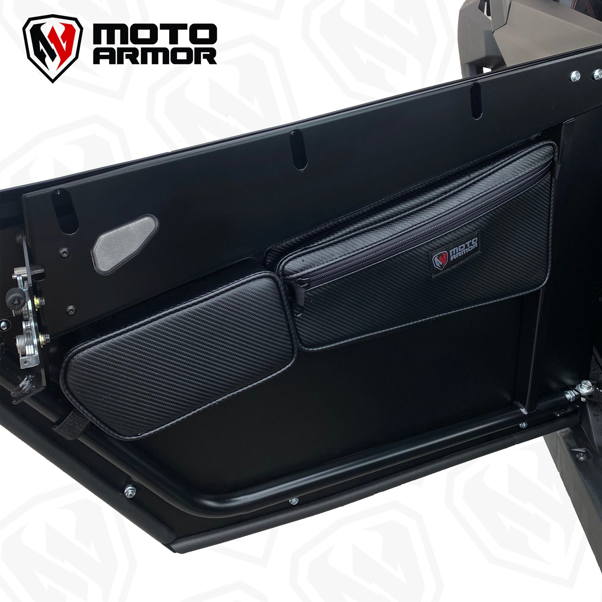 Moto Armor Pro 4 Front Door Bags (2020-2024) - Storage Bags