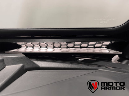 Moto Armor Pro R 4 Seat Full Glass Windshield - Glass Front Windshield
