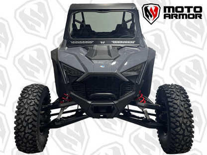 Moto Armor Pro R 4 Seat Full Glass Windshield - Glass Front Windshield