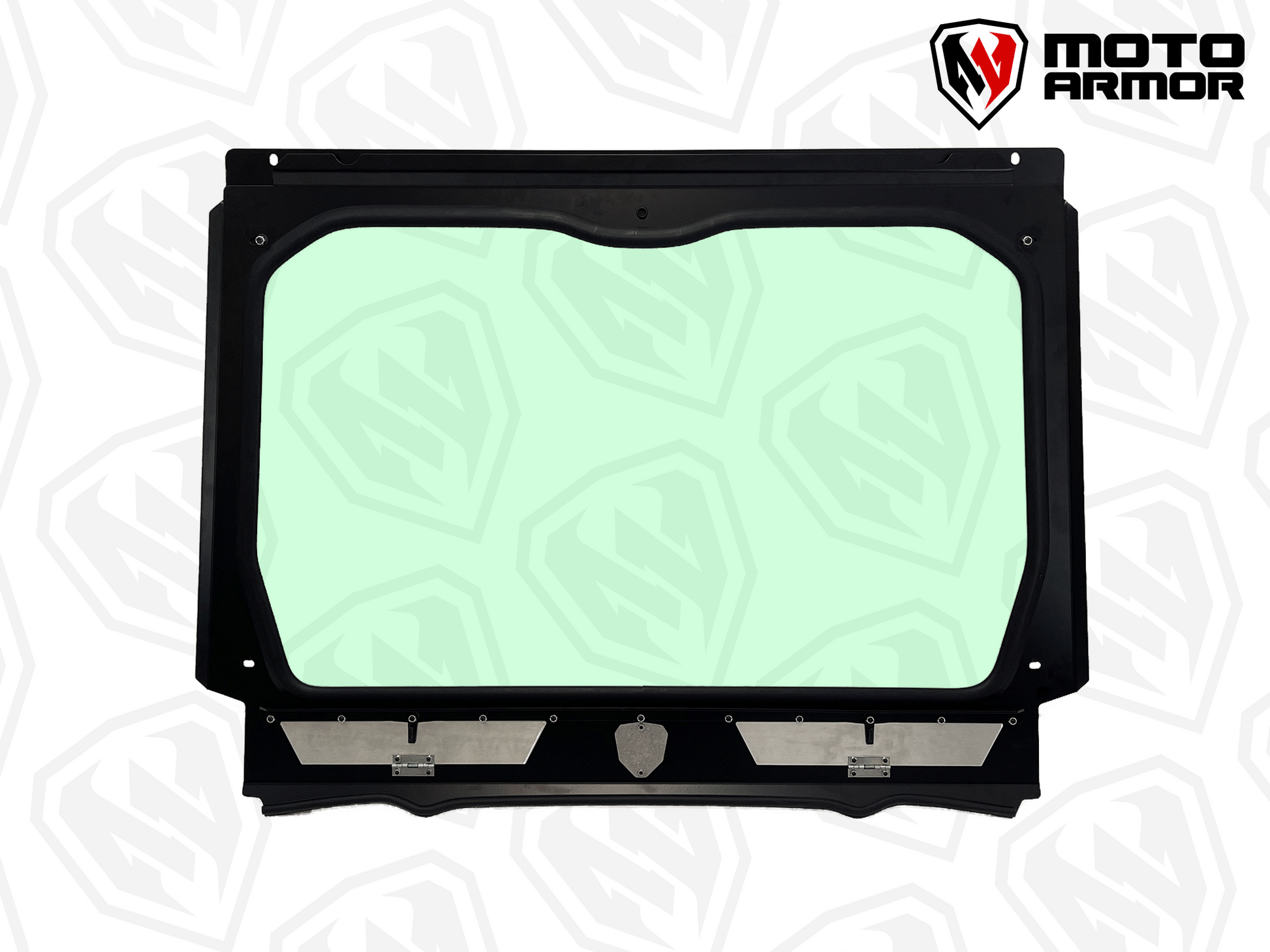 Moto Armor Pro R 4 Seat Full Glass Windshield - Glass Front Windshield