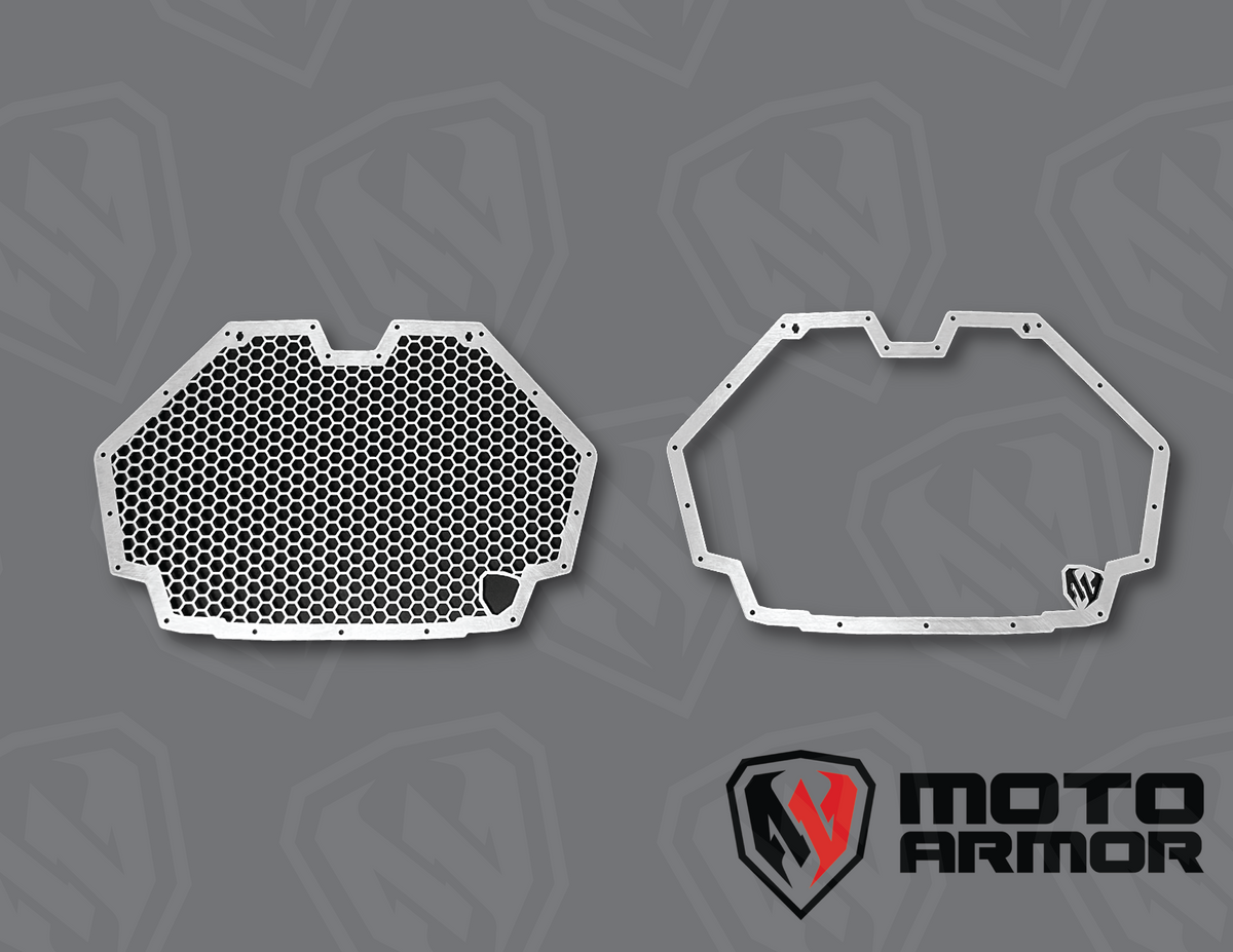 Moto Armor Radiator Grill for 2025+ RZR PRO XP R S - Vehicle Parts & Accessories