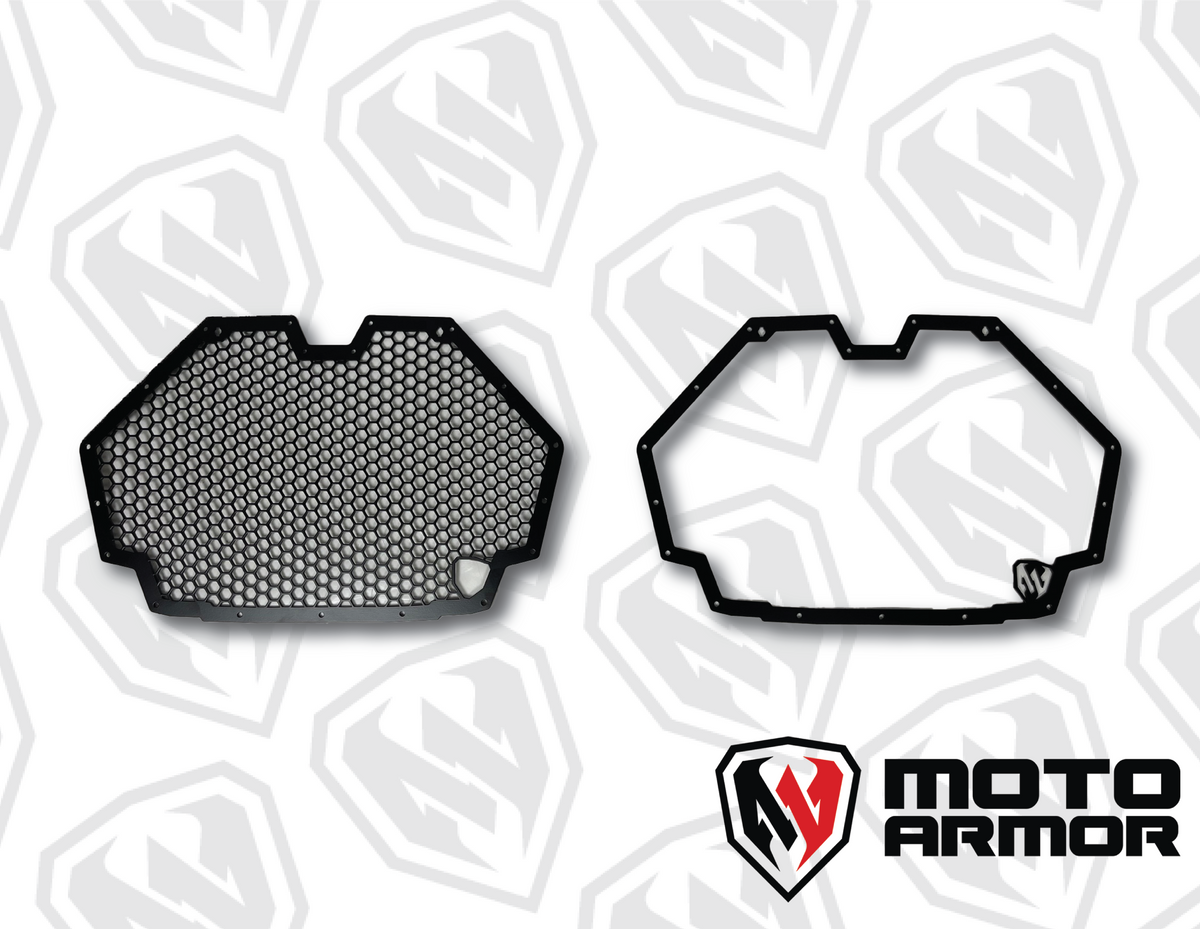 Moto Armor Radiator Grill for 2025+ RZR PRO XP R S - Vehicle Parts & Accessories