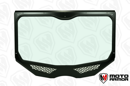 Moto Armor Replacement Glass for Aftermarket Cages - Voodoo X3 - Glass Front Windshield