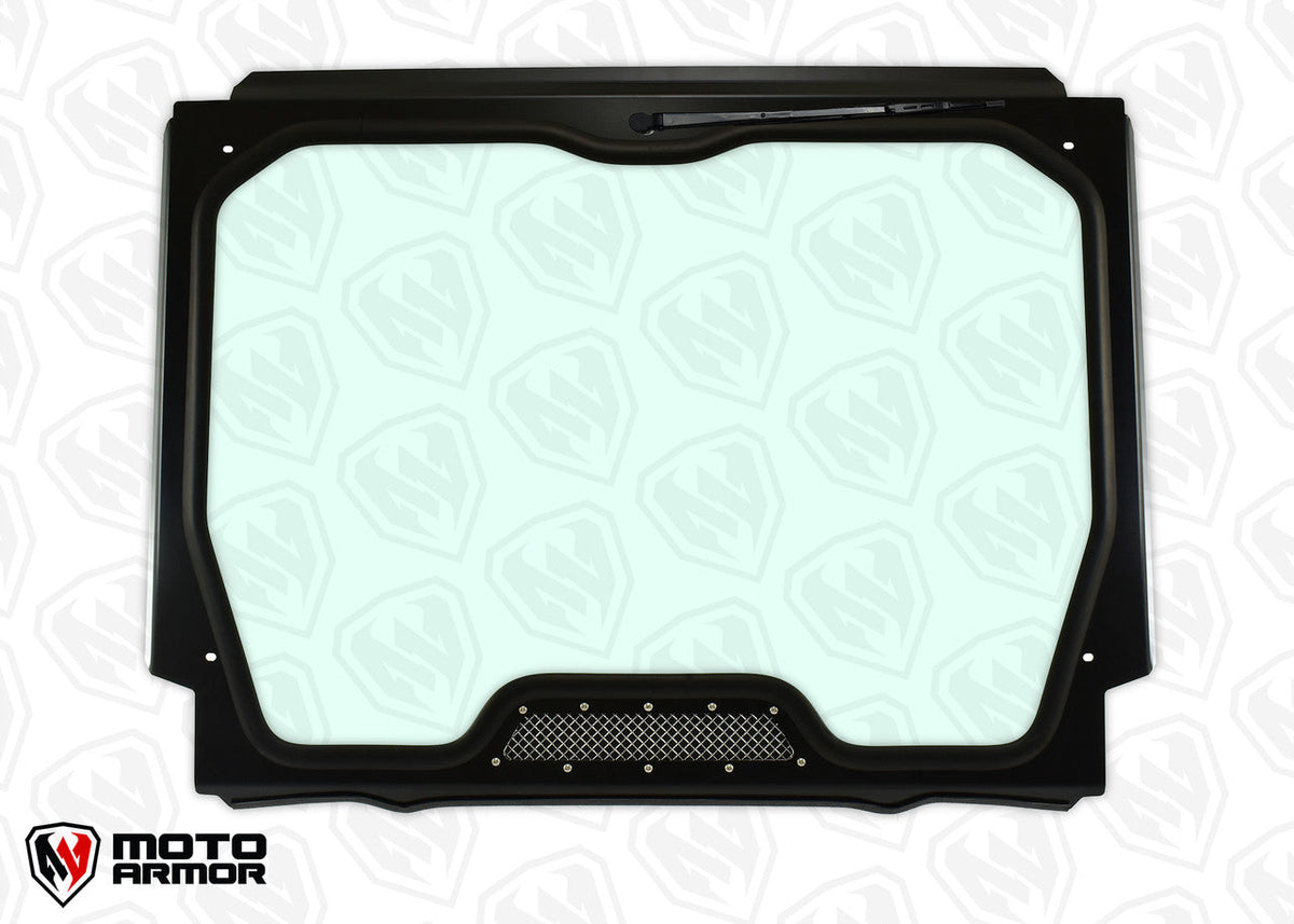 Moto Armor Replacement Glass for Polaris Models - RZR Pro XP (Single Vent Windshield) - Glass Front Windshield