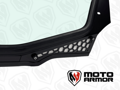 Moto Armor RZR PRO Max Visibility Full Glass Windshield - Glass Front Windshield