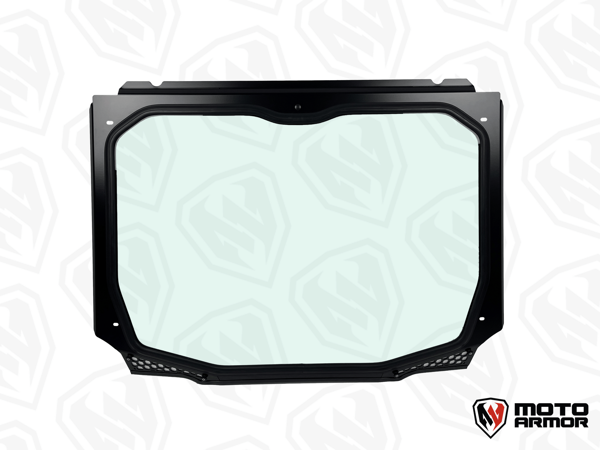 Moto Armor RZR PRO Max Visibility Full Glass Windshield - Glass Front Windshield