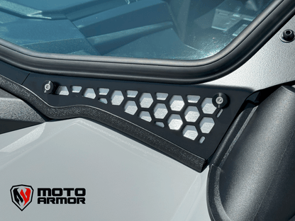 Moto Armor RZR PRO Max Visibility Full Glass Windshield - Glass Front Windshield