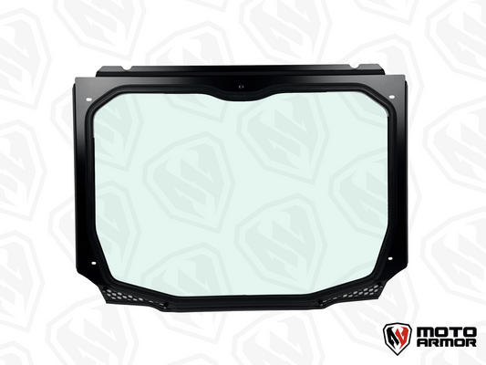 Moto Armor RZR PRO Max Visibility Full Glass Windshield - Glass Front Windshield
