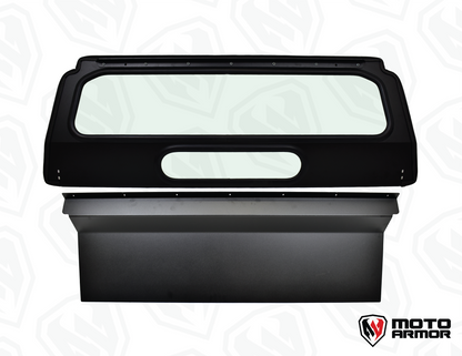 Moto Armor Xpedition Mid Glass Window Panel - Glass Rear Windshield