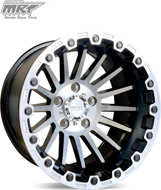 Muscle Max UTV WHEEL - 15x10 / Machined - UTV/ATV Wheels