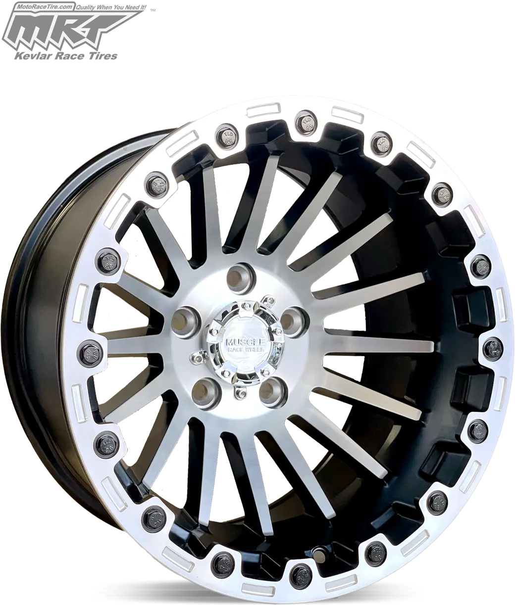 Muscle Max UTV WHEEL - 15x10 / Machined - UTV/ATV Wheels