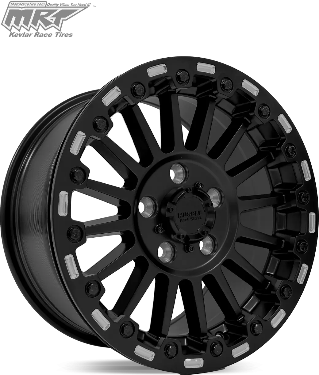 Muscle Max UTV WHEEL - 15x7 / Black - UTV/ATV Wheels
