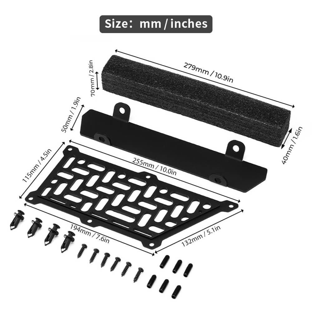 Noise Reduction Kit & Center Storage Bag For Can-Am Maverick X3/MAX