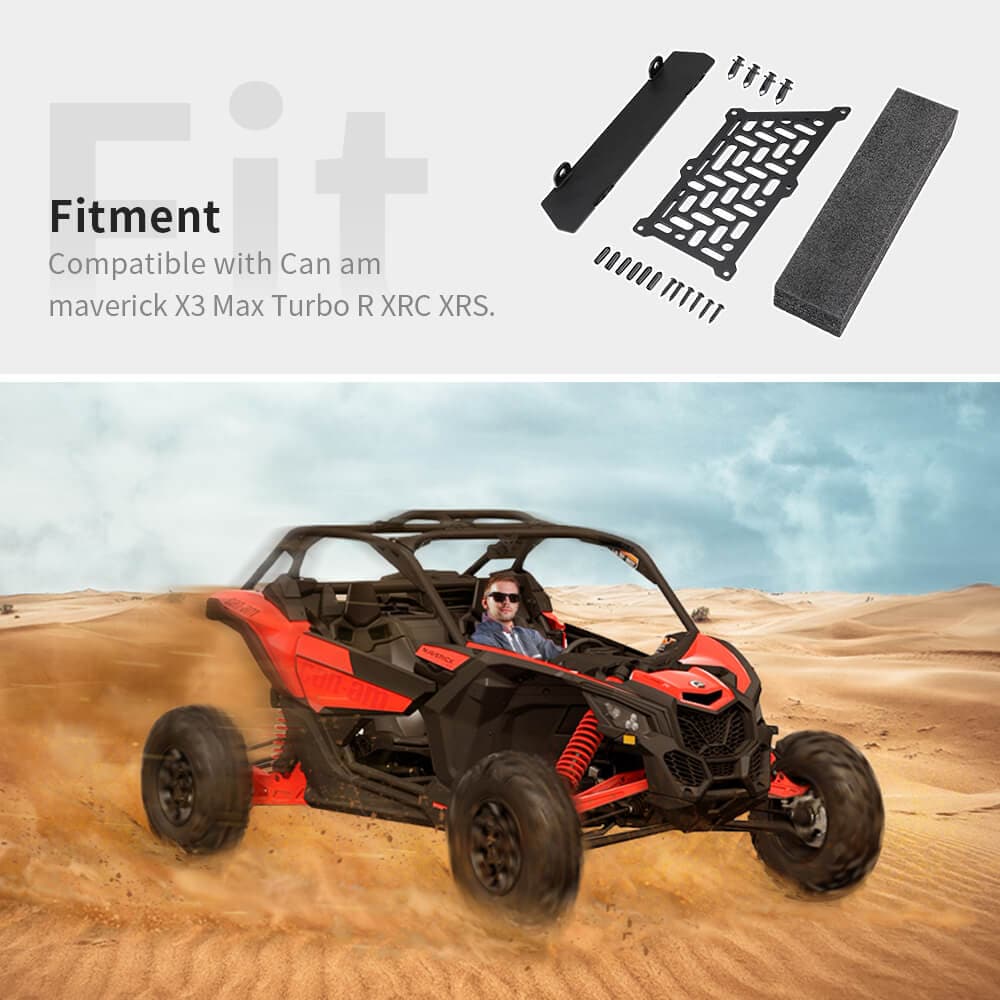 Noise Reduction Kit & Center Storage Bag For Can-Am Maverick X3/MAX