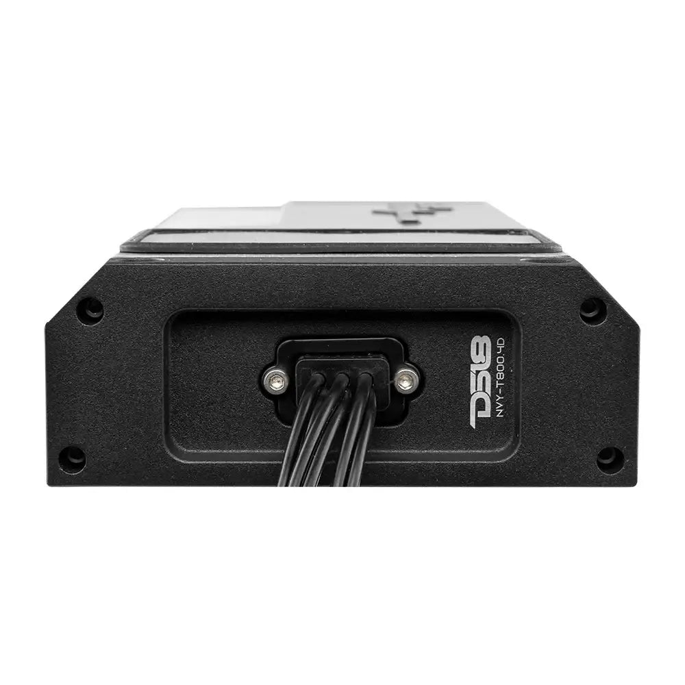 NVY 4-Channel Full-Range IP67 Marine and Powersports Amplifier 200 x 4 @ 4-Ohm Watts Rms