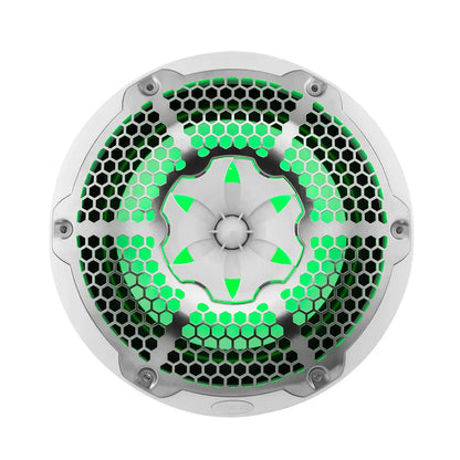 NXL 10’’ 2-Way Coaxial Marine Speaker With LED RGB Lights 200 Watts Rms 4-Ohm -White