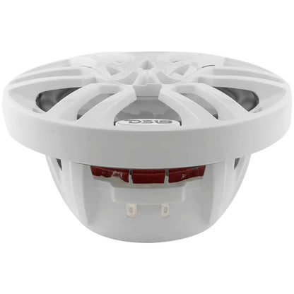 NXL 6.5’’ 2-Way Coaxial Marine Speaker With LED RGB Lights 100 Watts Rms 4-Ohm -White