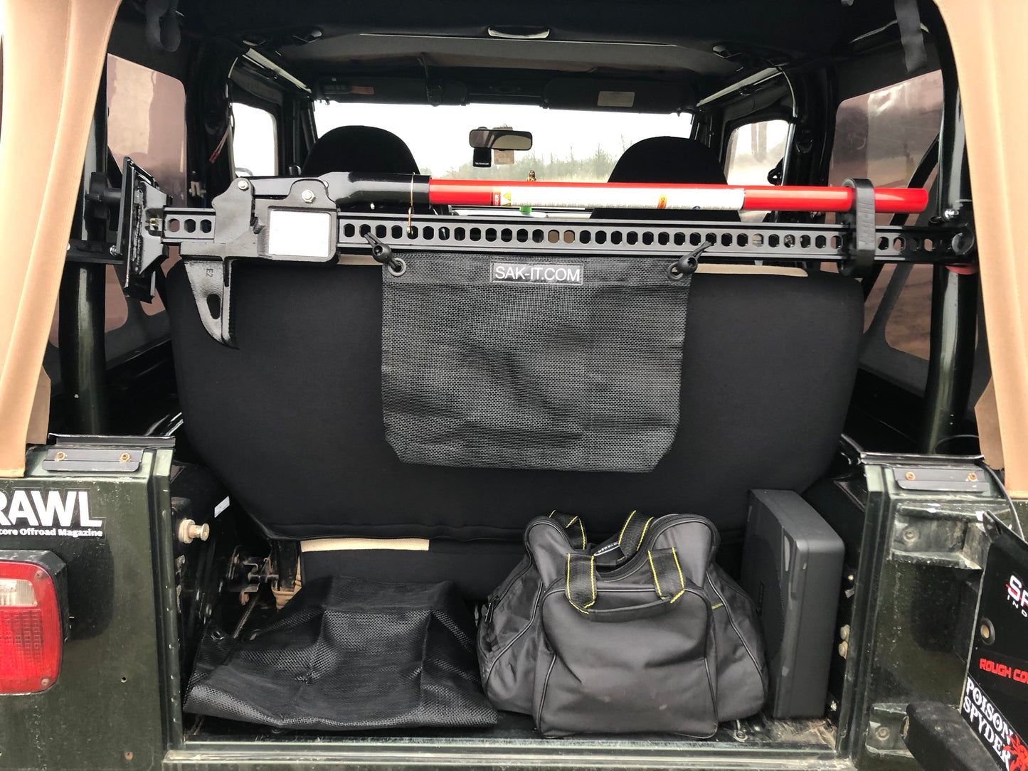 Off-Road Gear SAK - Storage Options