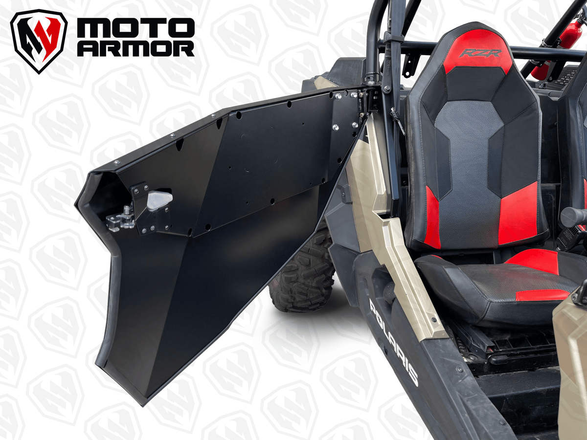 Aluminum Doors for RZR 2 Seat XP 1000, XP Turbo, and Turbo S